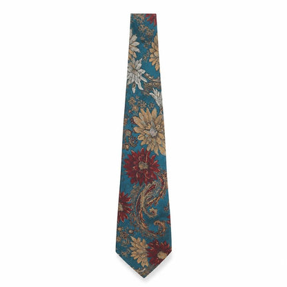 Mens Canda Multicoloured Floral 100% Polyester  Tie