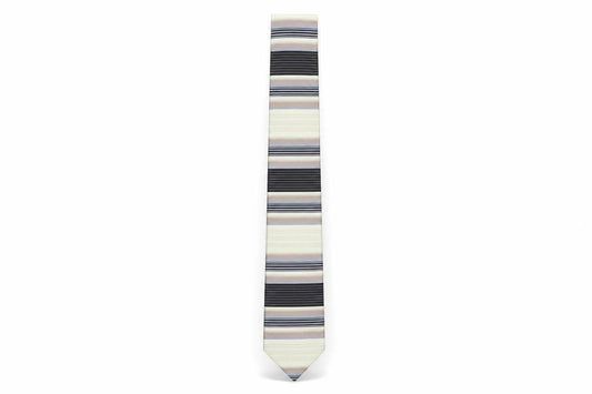 Mens Van Heusen Multicoloured Striped 100% Silk  Tie