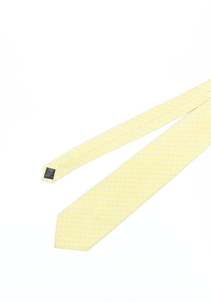 Thomas Nash Men's Yellow Polka Dot Tie One Size