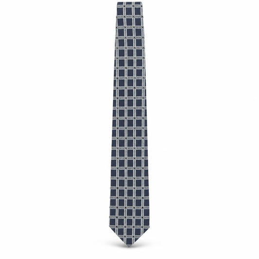 Mens Daniel Hechter Blue Plaids & Checks 100  Tie