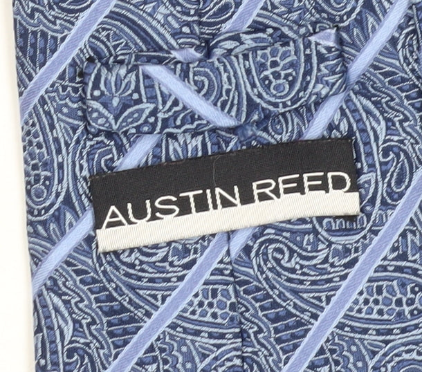 Austin Reed Men's Blue Paisley Silk Tie