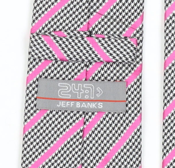 Jeff Banks Men’s Silk Multicoloured Designer Tie