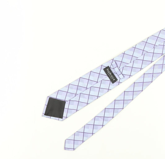 Van Heusen Men's Purple Check Tie