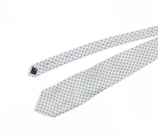 Pierre Cardin Men's White Silk Designer Tie