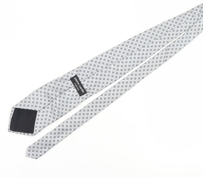 Pierre Cardin Men's White Silk Designer Tie