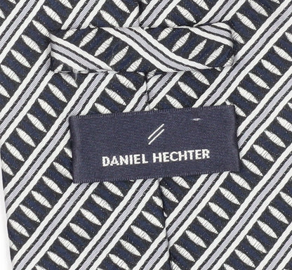 Mens Daniel Hechter Multicoloured Geometric 100 Slim Tie
