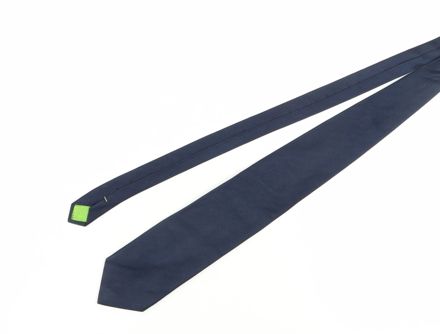 Mens Daniel Hechter Blue Striped 100% Slim Tie