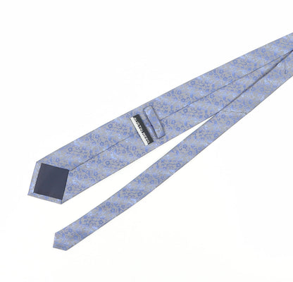 Austin Reed Men's Blue Silk Floral Tie