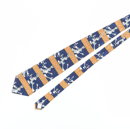 Looney Tunes Men's Blue Cartoon Tie, Bugs Bunny, Vintage