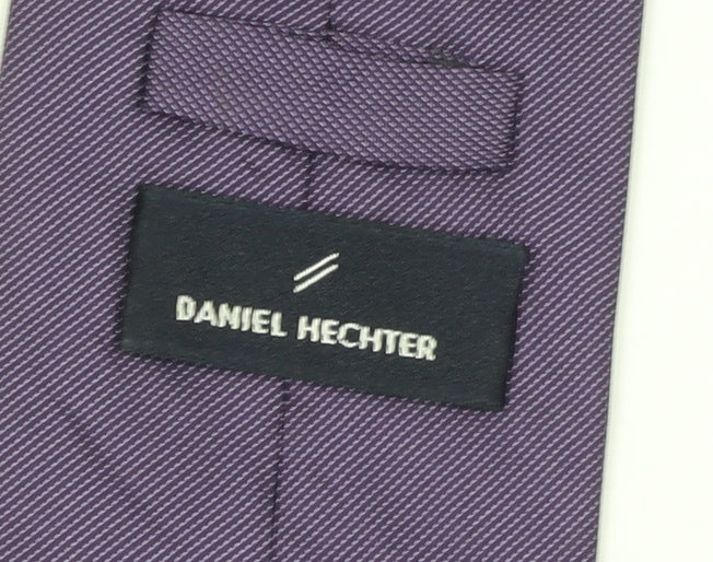 Mens Daniel Hechter Purple  100% Silk  Tie