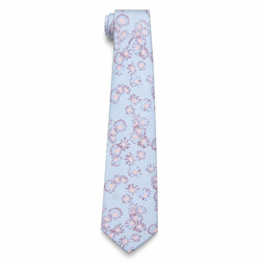 Mens T.M.Lewin Multicoloured Floral 100% Silk  Tie
