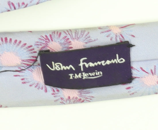 T.M.Lewin Men's Silk Floral Tie - Multicoloured, One Size