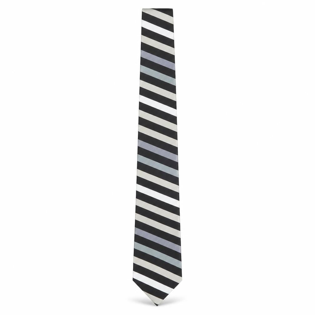 Mens Thomas Nash Multicoloured Striped 100% Polyester  Tie