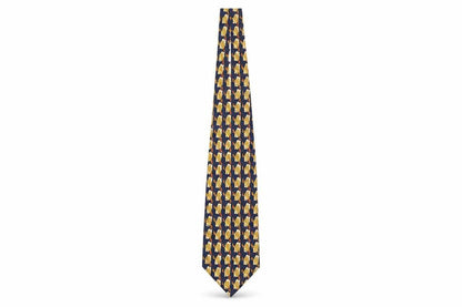 Mens Van Heusen Multicoloured Geometric 100% Silk  Tie