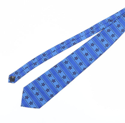 Pierre Cardin Men's Blue Floral Tie, One Size