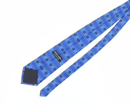 Pierre Cardin Men's Blue Floral Tie, One Size