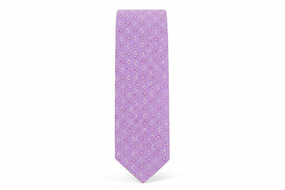 Mens TM Lewin Purple Paisley 100%  Tie