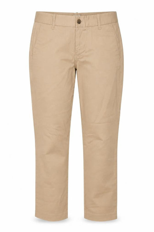 Womens UK Size 4 J.CREW Classic Fit Chino Beige Trousers