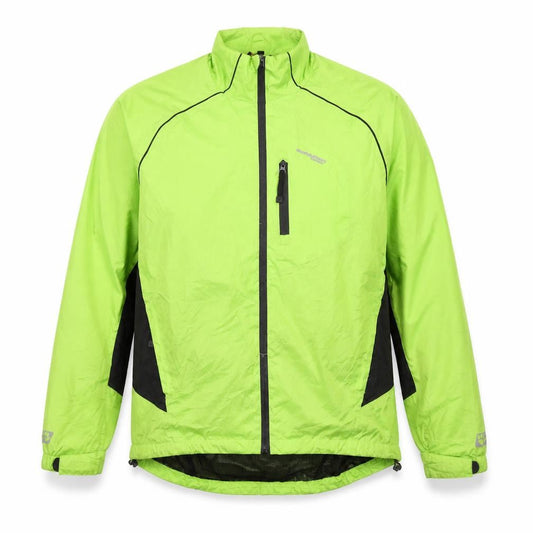 Mens UK Size L Fox Green Windbreaker Coat