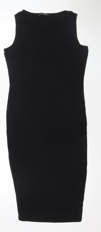 Next Women's Black Sheath Dress Size 10