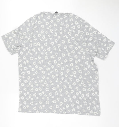 Womens UK Size 20 Marks and Spencer Grey Basic T-Shirt