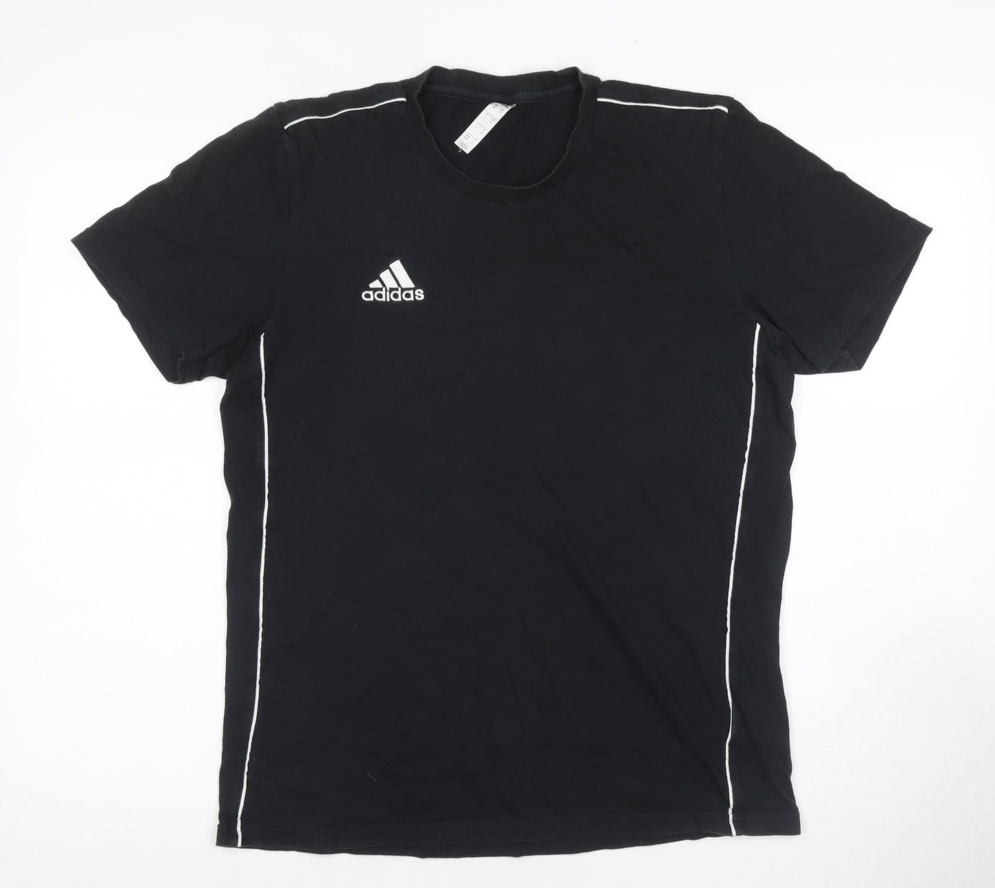 Adidas Men's Black M Cotton T-Shirt