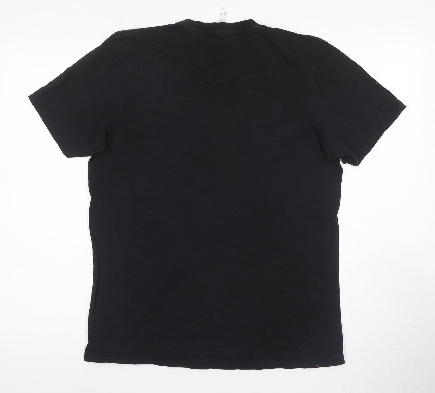 Adidas Men's Black M Cotton T-Shirt