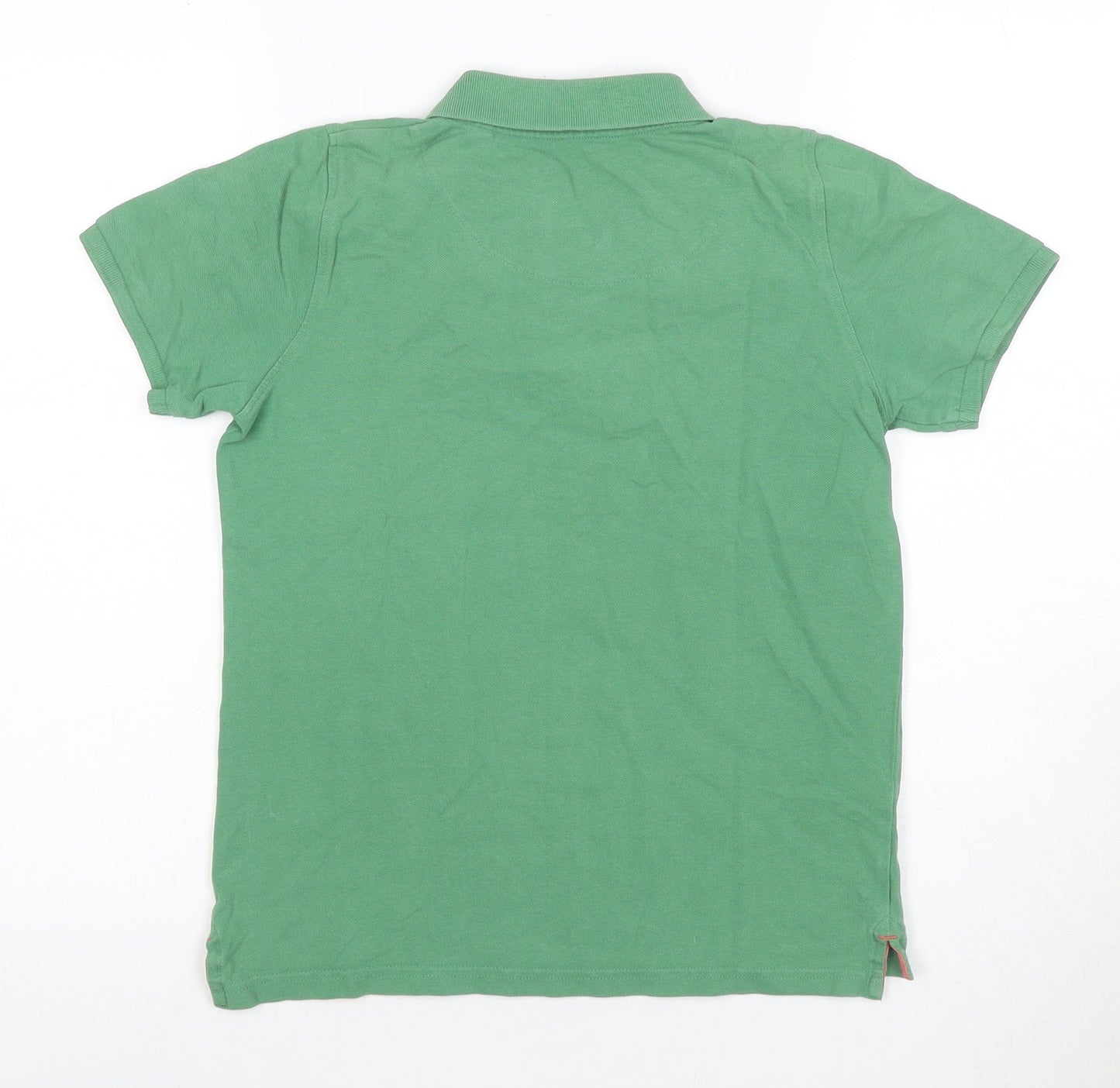 Eden Boys Green Polo Shirt - 12-13 Years - Casual Short Sleeve
