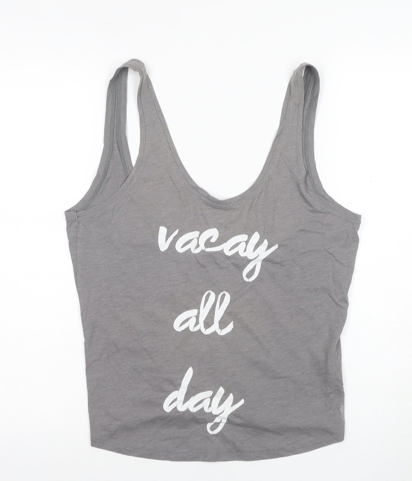 Womens UK Size M Victoria's Secret Grey  Tank