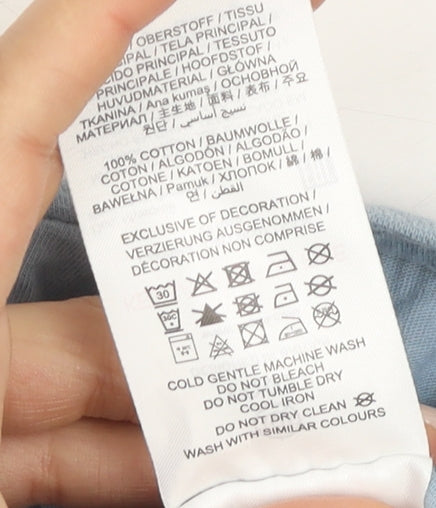 TOG24 Men's Blue Graphic T-Shirt Size M