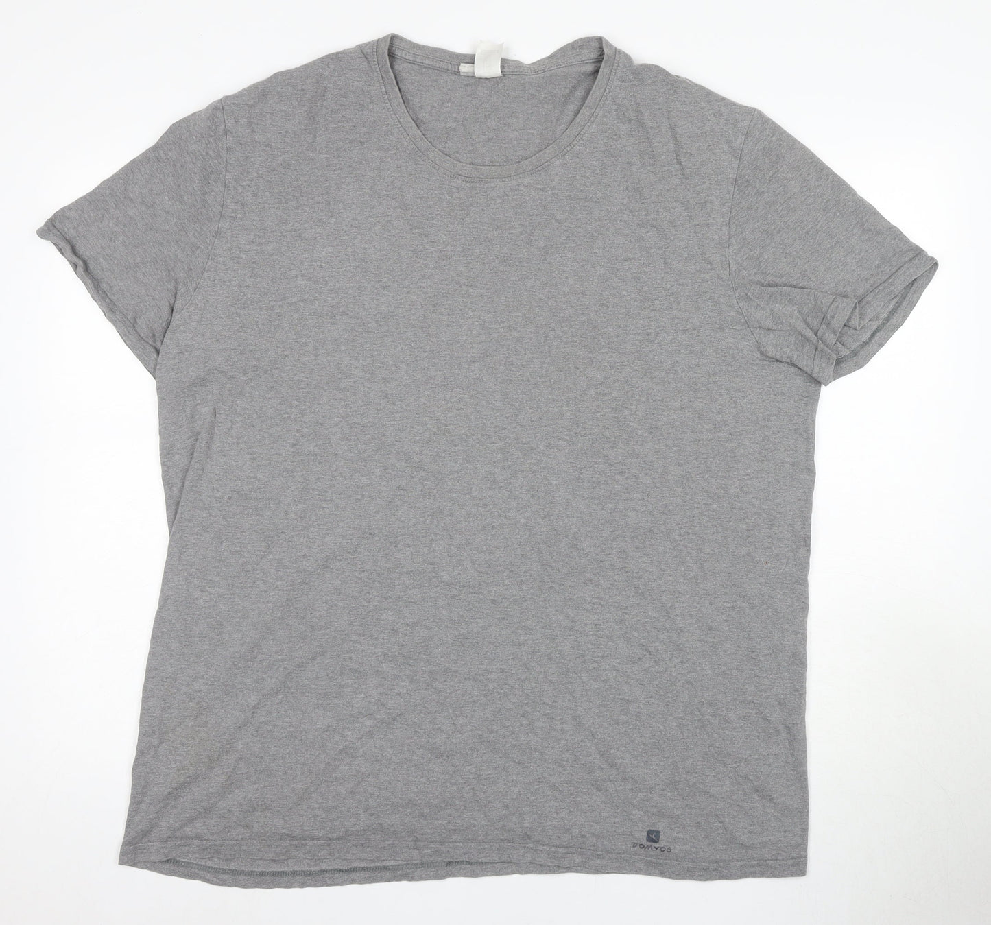 Mens UK Size 3XL DECATHLON Grey  T-Shirt