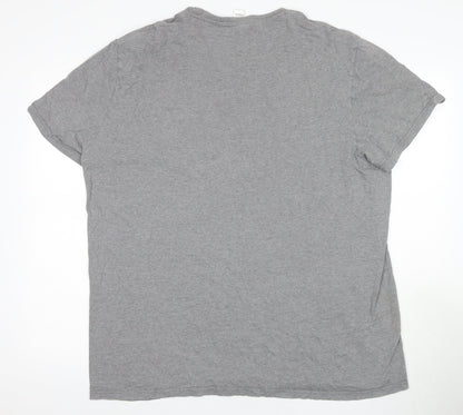 Mens UK Size 3XL DECATHLON Grey  T-Shirt