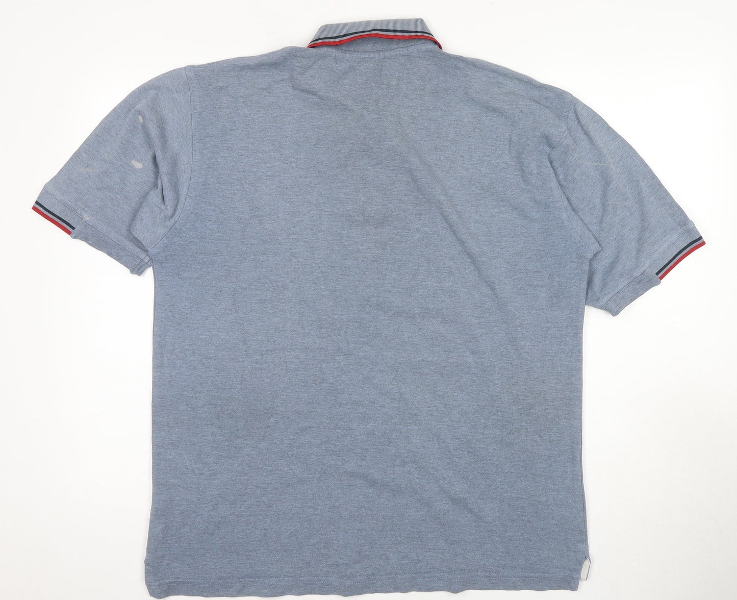 Springfield Men's Blue Polo Shirt XL