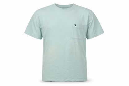 Mens UK Size L Farah 1920 Green  T-Shirt