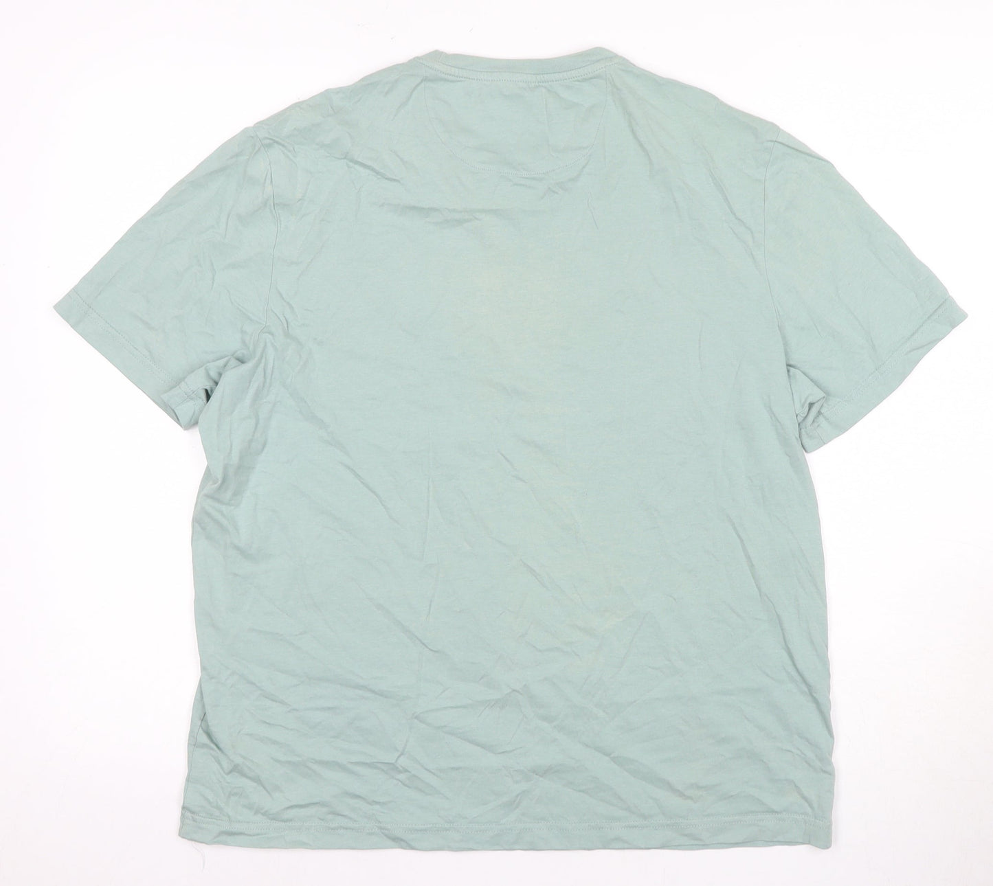 Mens UK Size L Farah 1920 Green  T-Shirt