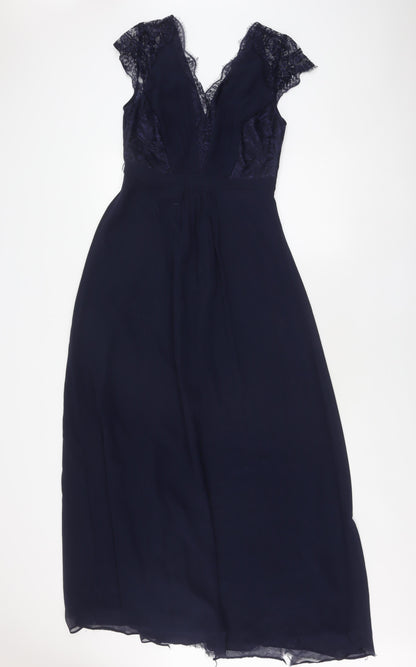 Monsoon Women's Blue A-Line Dress, Size 10, Party/Wedding