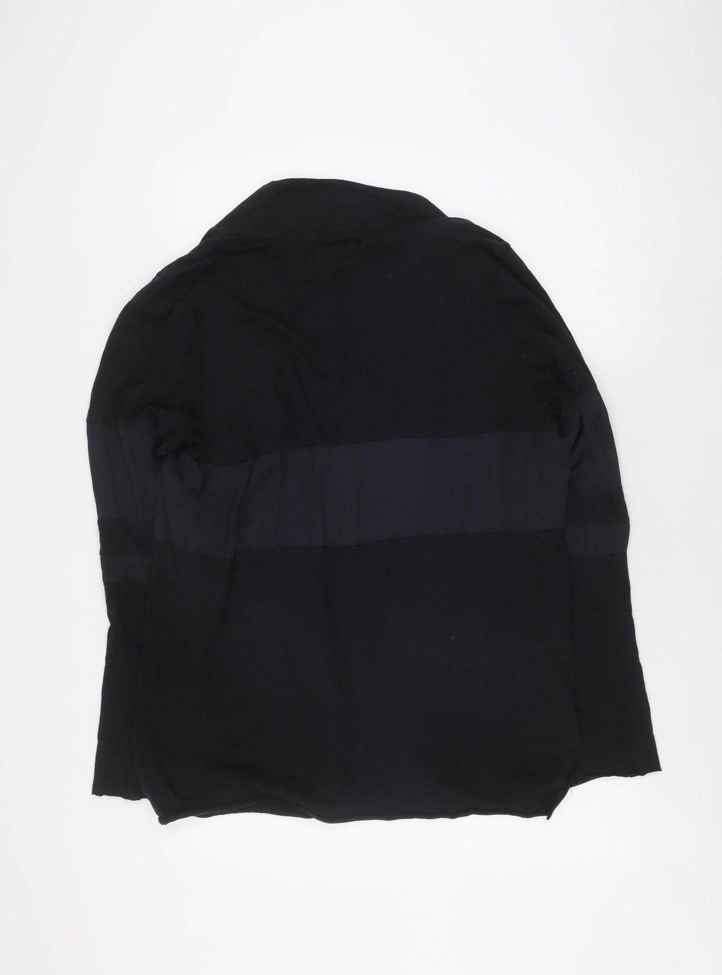 Zara Man Black Cardigan - Men's XL - Wool Blend