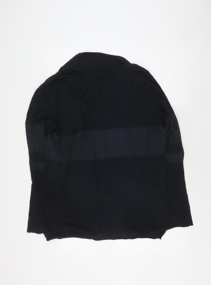 Zara Man Black Cardigan - Men's XL - Wool Blend