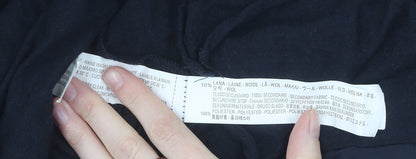 Zara Man Black Cardigan - Men's XL - Wool Blend