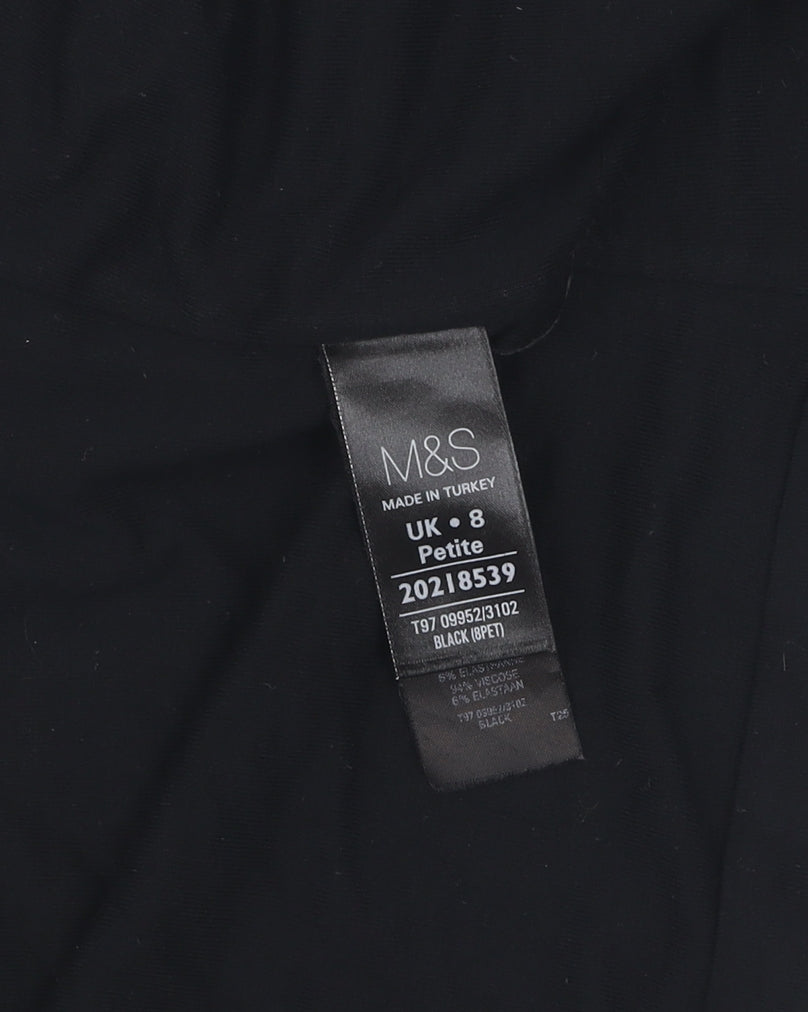 Womens UK Size 8 Marks and Spencer Black  Jumper
