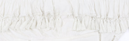 Womens UK Size 12 NEXT White Tunic Blouse