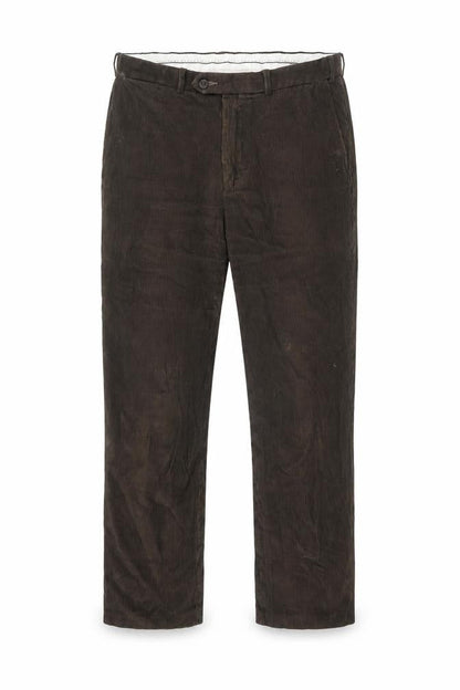 Mens UK Size L Marks and Spencer Regular Fit Dress Pants Brown Trousers