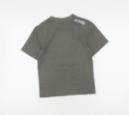 Unisex Adults UK Size XS Animal Grey Jersey T-Shirt