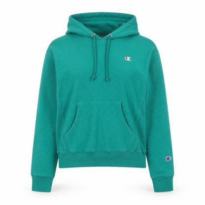 Womens UK Size S Champion Green Pullover Hoodie