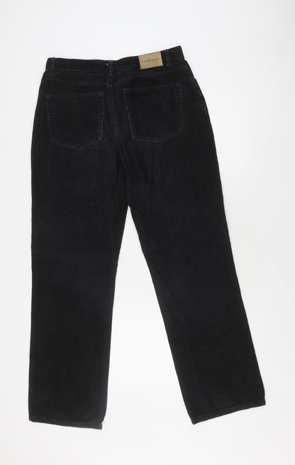 Designers at Debenhams Black Corduroy Jeans UK 4
