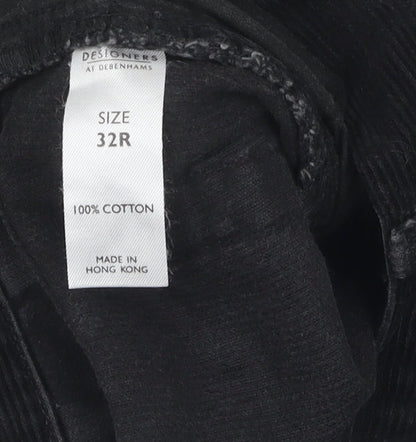 Designers at Debenhams Black Corduroy Jeans UK 4