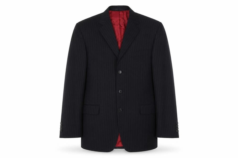 Mens UK Size 42 Austin Reed Regular Black Suit Jacket