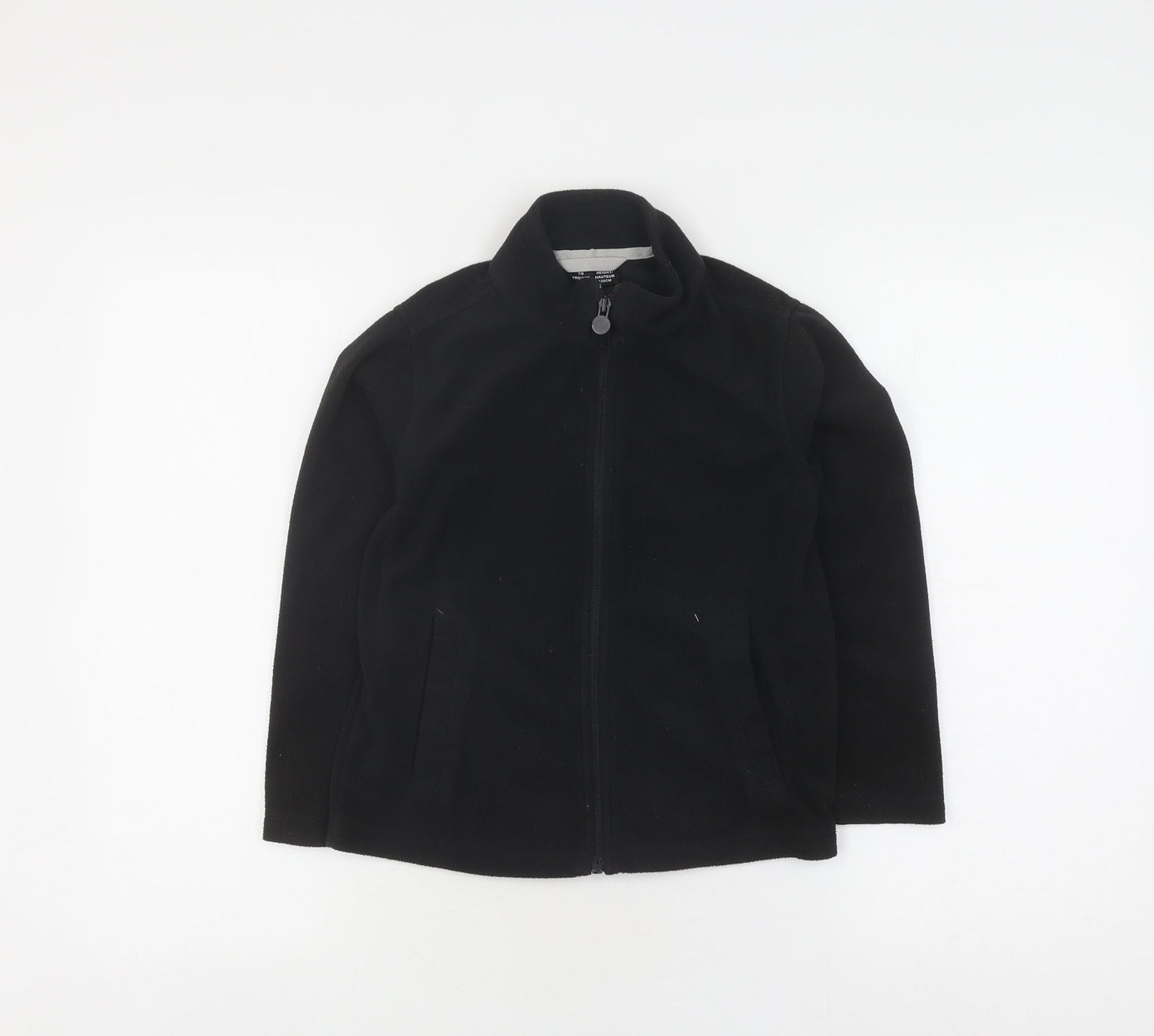 Regatta Boys' Black Fleece Zip Sweatshirt, 9-10 Years