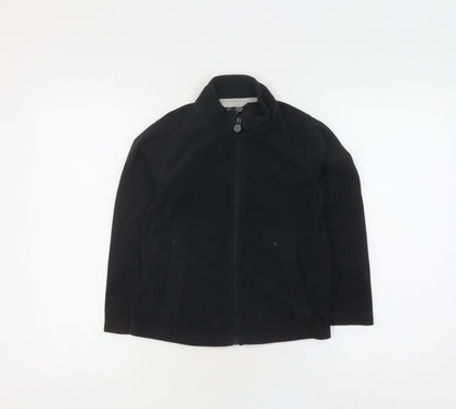 Regatta Boys' Black Fleece Zip Sweatshirt, 9-10 Years