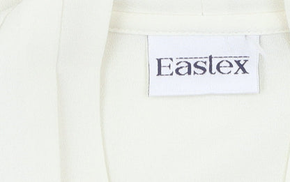 Womens UK Size 12 Eastex Ivory Tunic Blouse